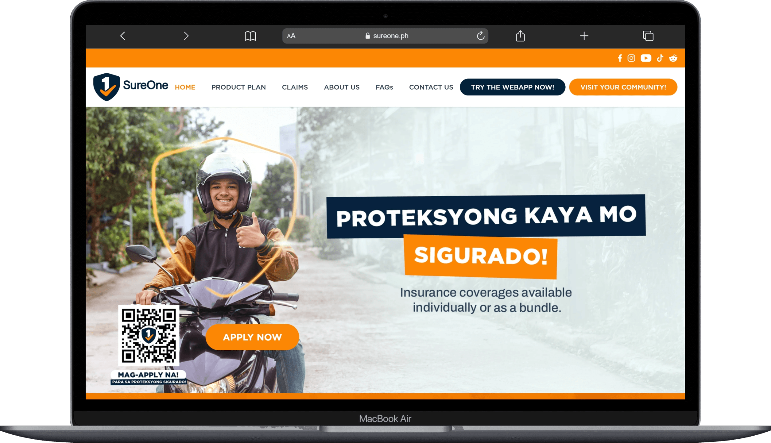 SureOne insurance platform preview